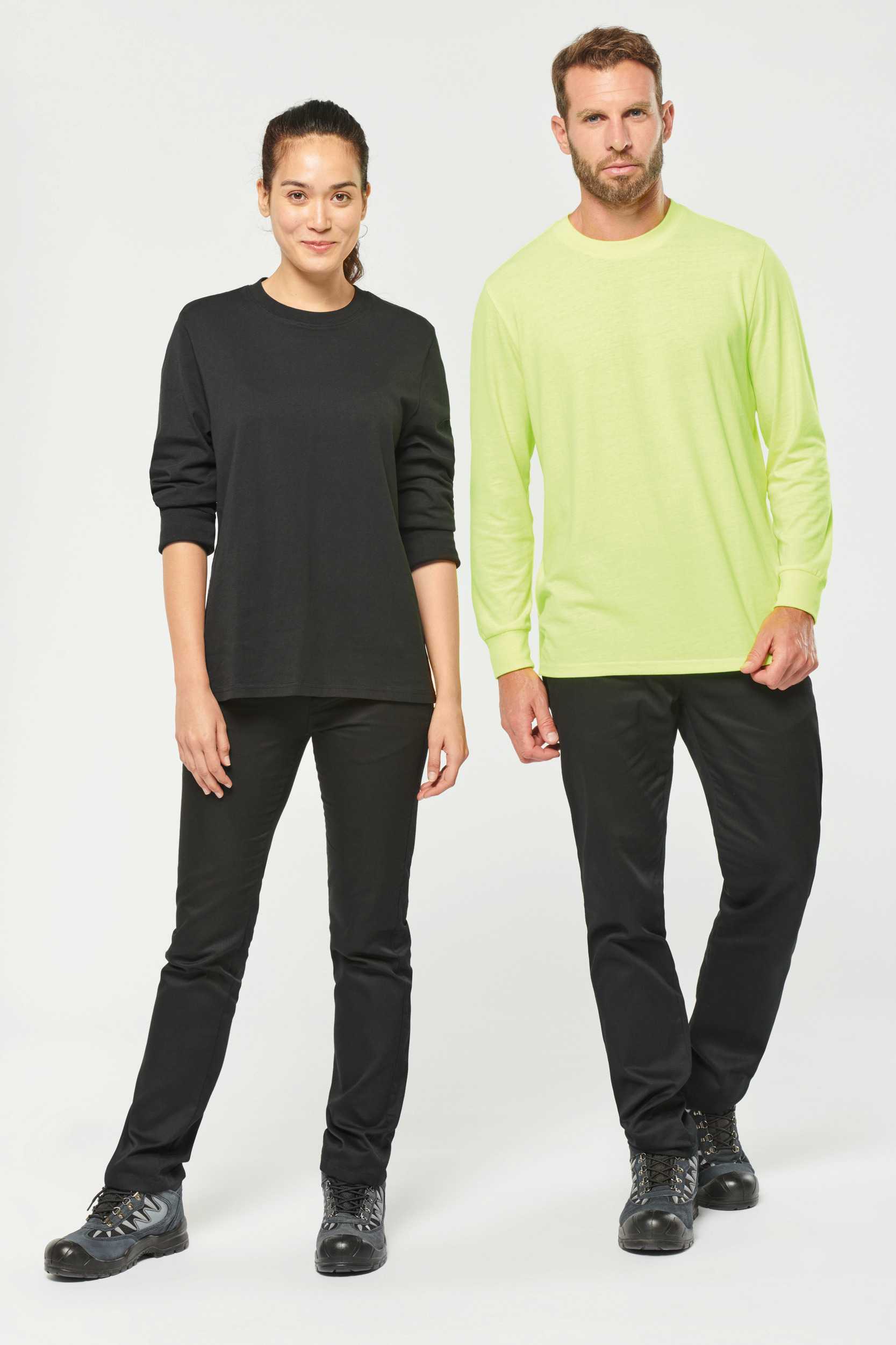 WK. Designed To Work Camiseta ecorresponsable manga larga - Unisex