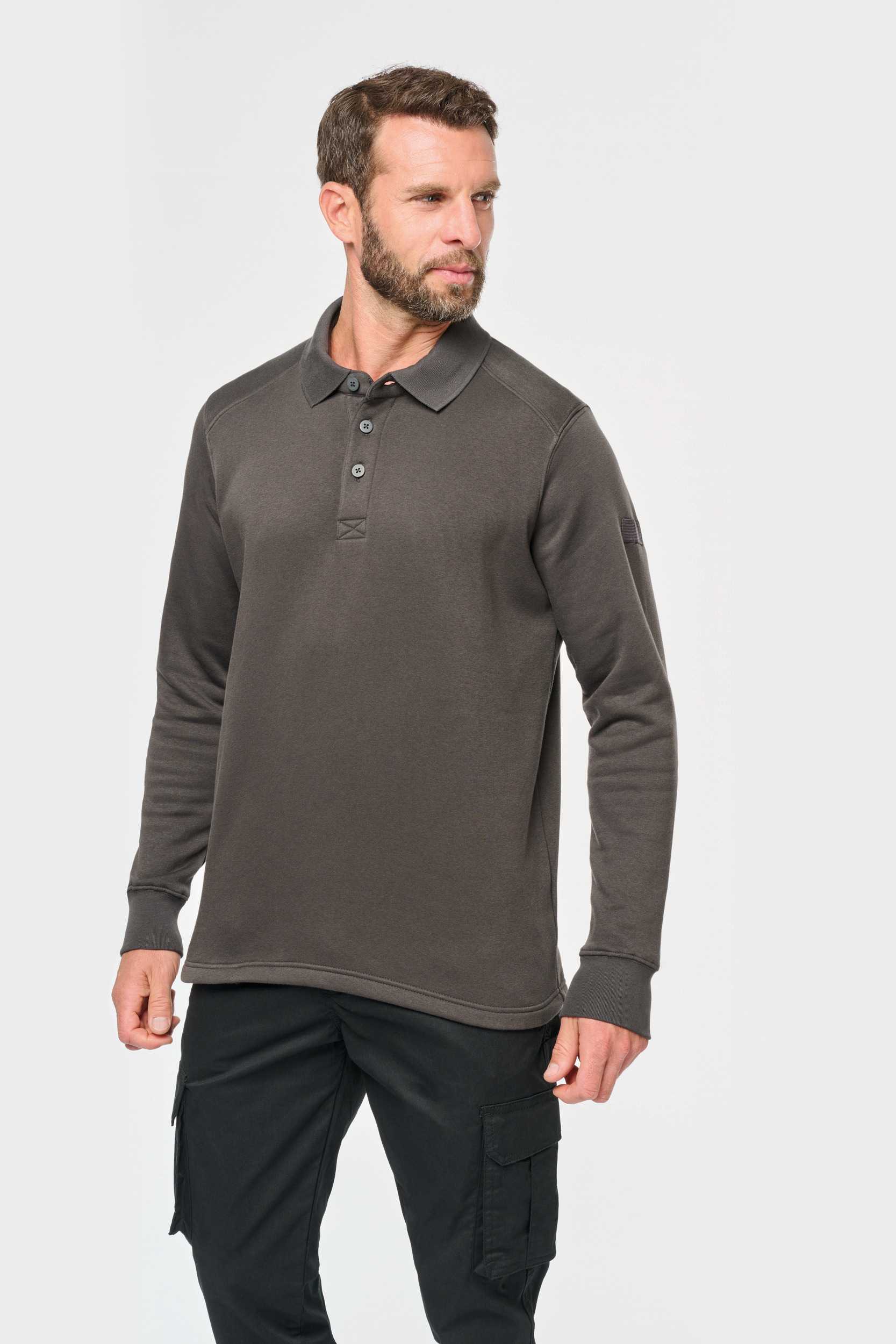  WK. Designed To Work Sudadera cuello polo