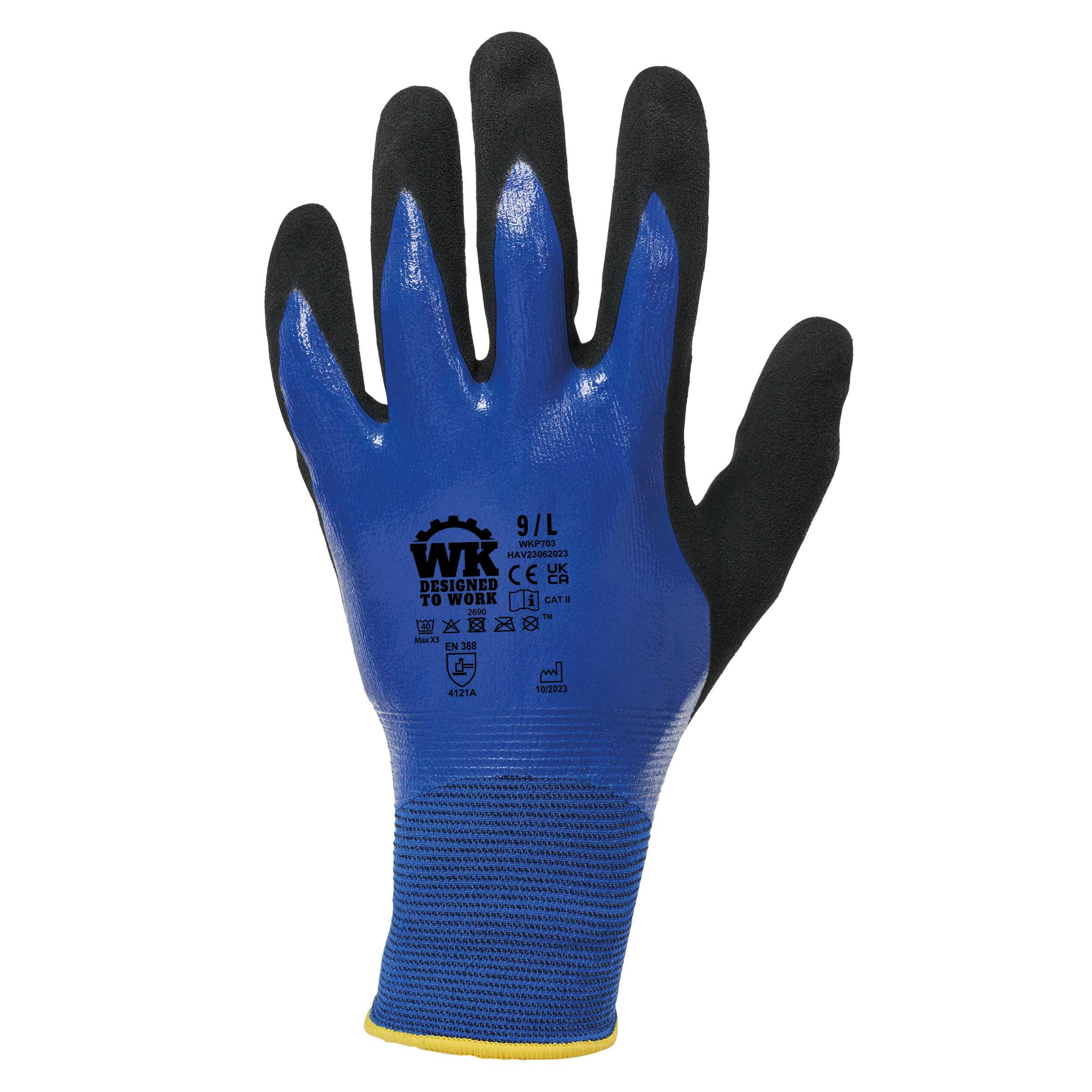  WK. Designed To Work Guantes de manipulación para entornos húmedos
