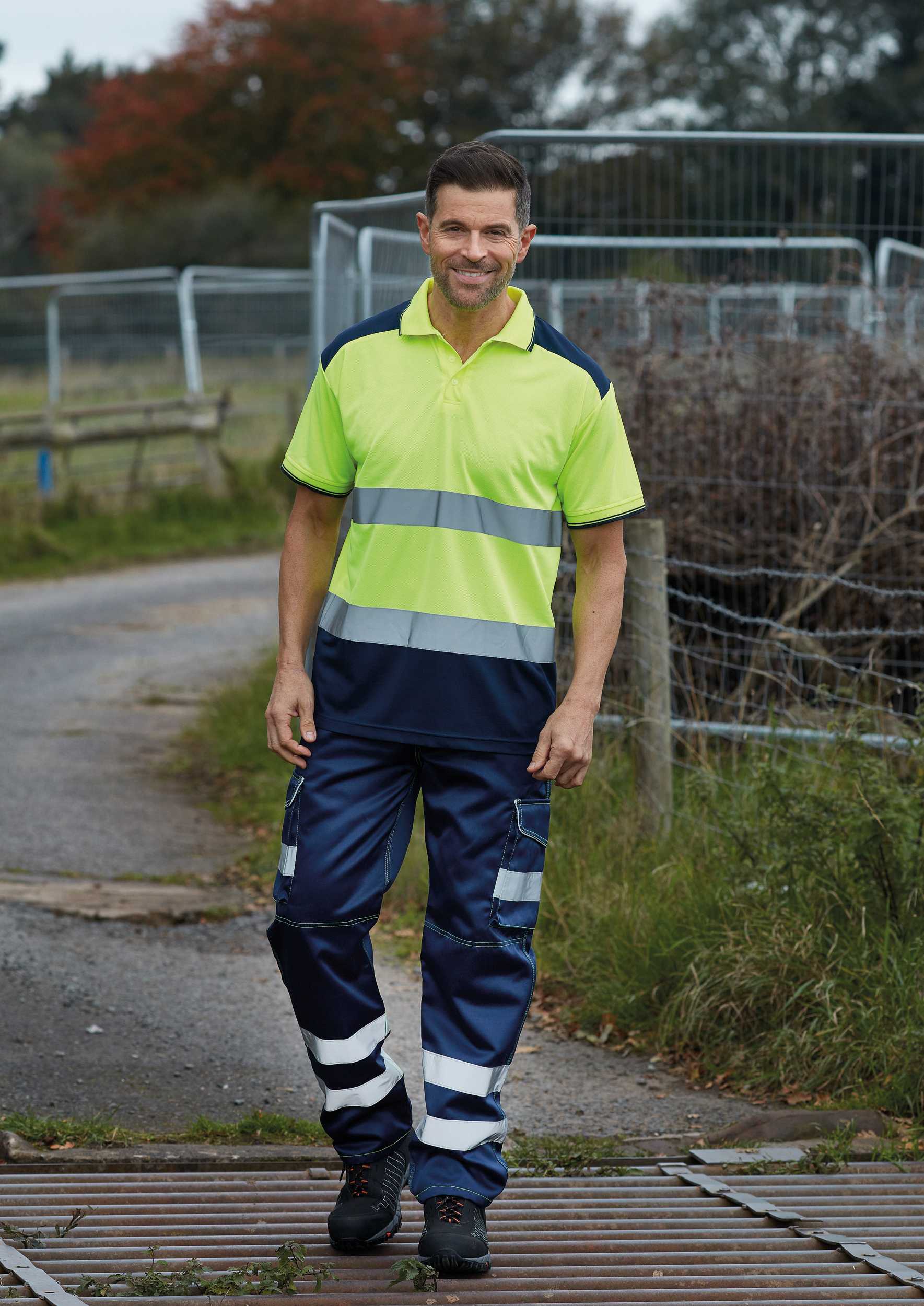  Yoko Polo Hi-Vis (Alta Visibilidad) Bicolor