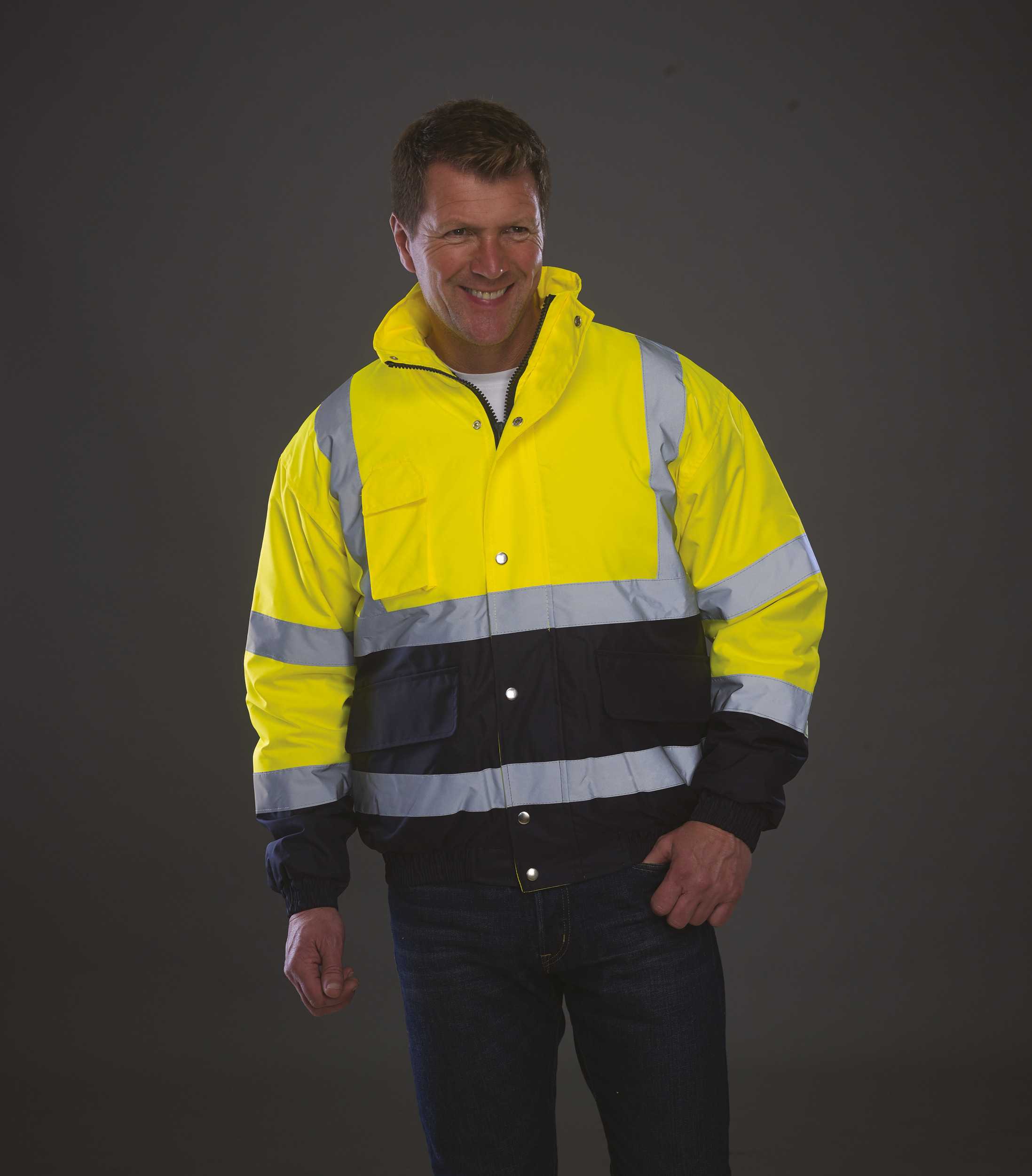  Yoko Cazadora alta visibilidad bicolor