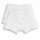 Calzoncillo con pernera corta Shorty pack 2 u. Blanco