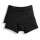 Calzoncillo con pernera corta Shorty pack 2 u. Negro