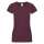 Camiseta manga corta de mujer Sofspun de mujer Granate