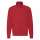 Chaqueta cremallera light sin felpar con bolsillos Chaqueta light Rojo