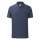 Polo piqué manga corta Iconic Marino jaspeado vintage
