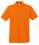 Polo piqué manga corta Premium Naranja