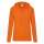 Sudadera ligera con capucha de mujer. Capucha light de mujer Naranja