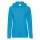 Sudadera ligera con capucha y cremallera de mujer. Capucha y cremallera light de mujer Azul azure