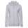 Sudadera ligera con capucha y cremallera de mujer. Capucha y cremallera light de mujer Gris jaspeado