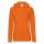 Sudadera ligera con capucha y cremallera de mujer. Capucha y cremallera light de mujer Naranja