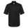 Camisa manga corta. Oxford manga corta Negro