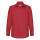 Camisa manga larga. Popelina manga larga Rojo