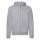 Sudadera con capucha y cremallera classic Gris jaspeado