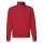 Sudadera con cremallera al cuello 1/2 cremallera premium Rojo