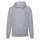 Sudadera ligera con capucha. Capucha light Gris jaspeado
