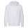 Sudadera ligera con capucha y cremallera light Blanco