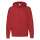 Sudadera ligera con capucha y cremallera light Rojo