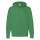 Sudadera ligera con capucha y cremallera light Verde kelly