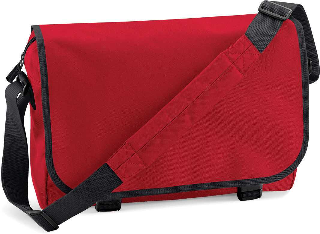 Bandolera tipo mensajero Classic Red