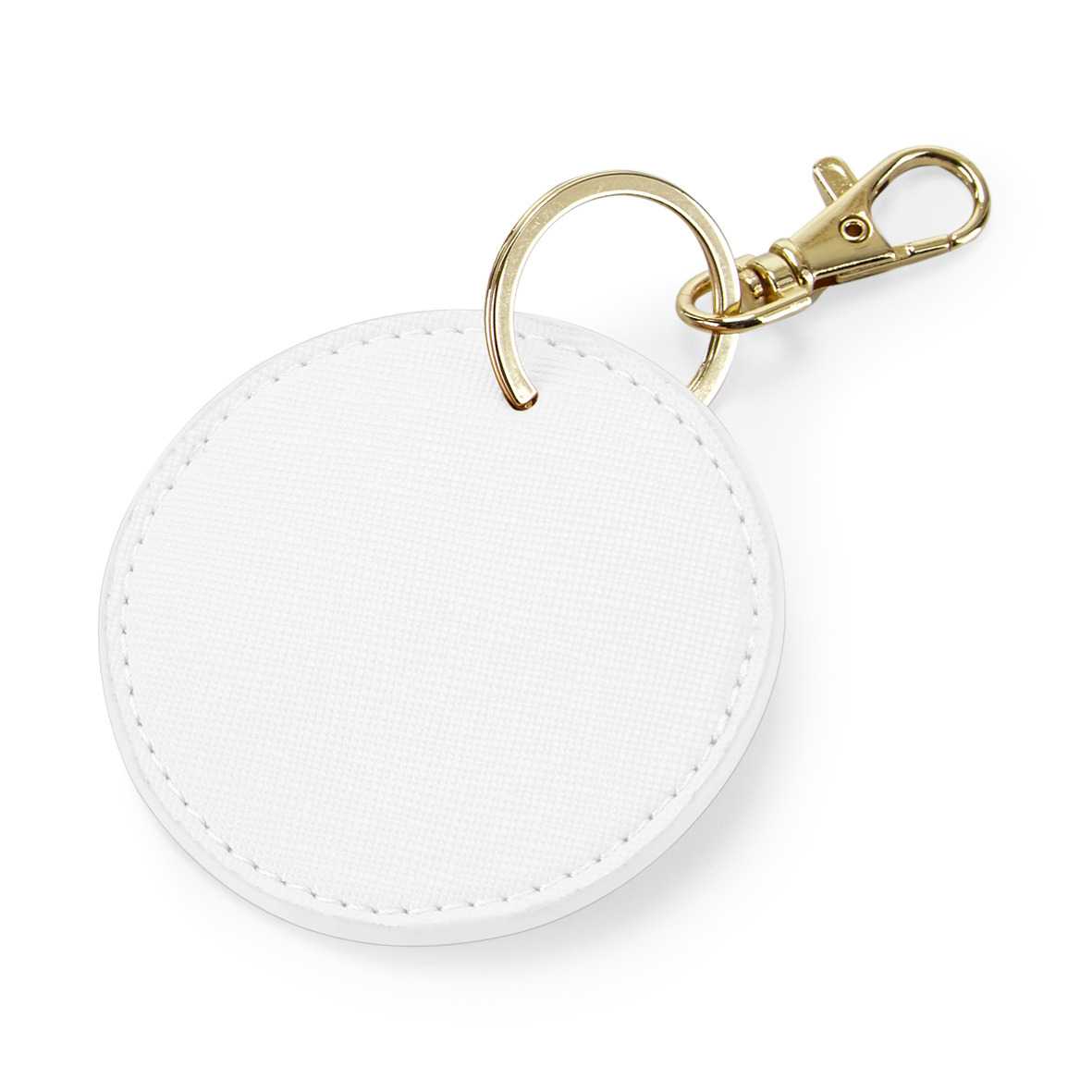 Llavero redondo<br/> Soft white