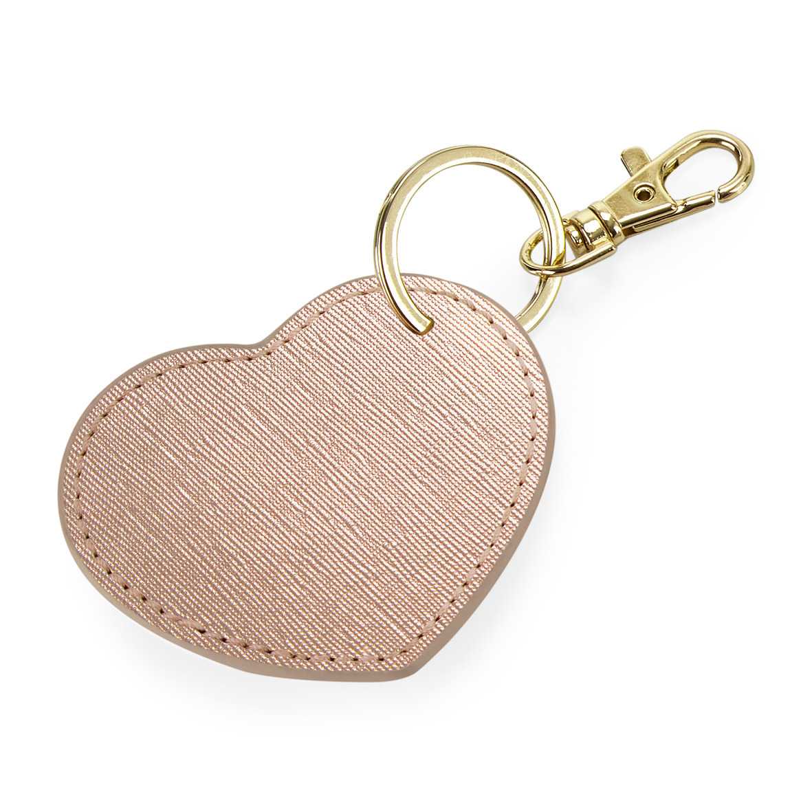 Llavero corazón<br/> Rose gold