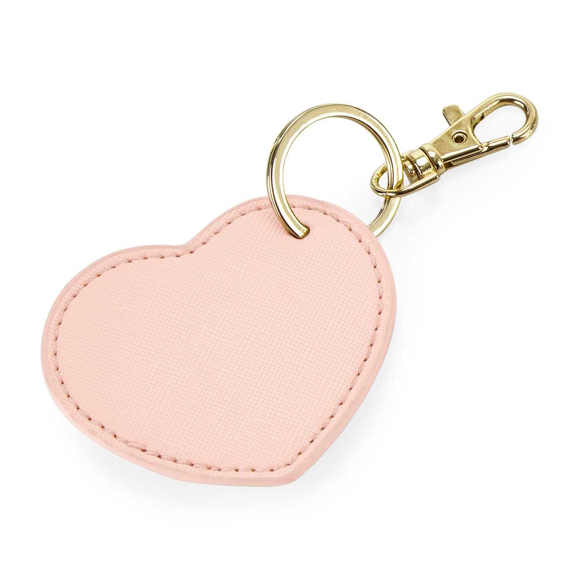 Llavero corazón<br/> Soft pink