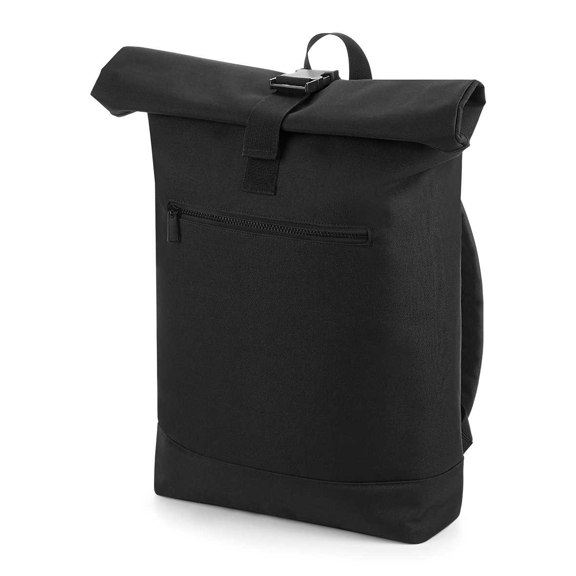 Mochila roll-top Black