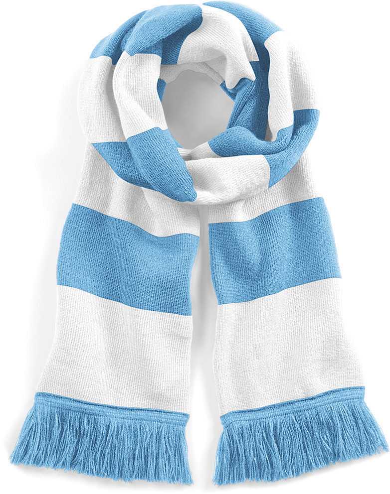 Bufanda Stadium a rayas Sky Blue / White