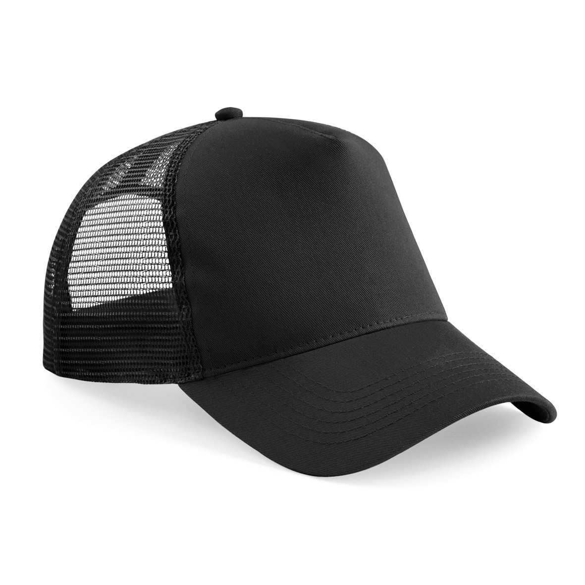 Gorra de rejilla ajustable en la parte posterior infantil<br/> Black