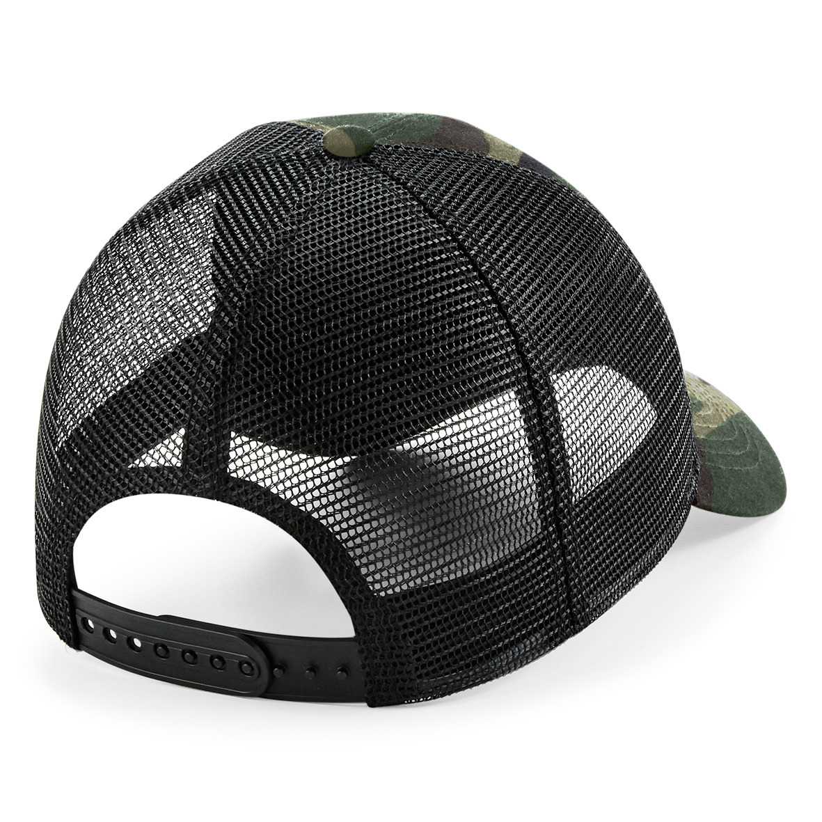 Gorra de rejilla con parche extraíble y ajustable en la parte trasera <br/> Jungle Camo