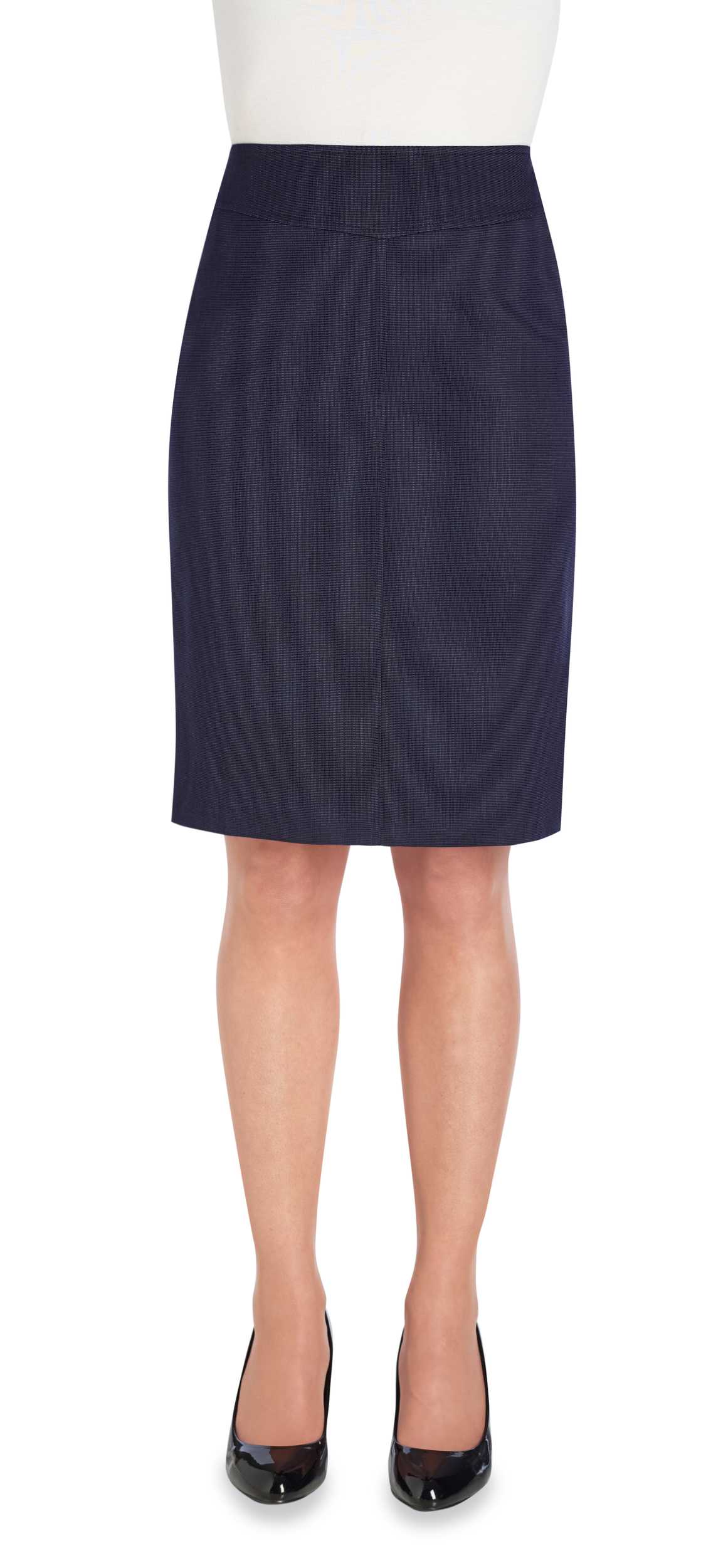 Falda Juliet Navy Pin Dot