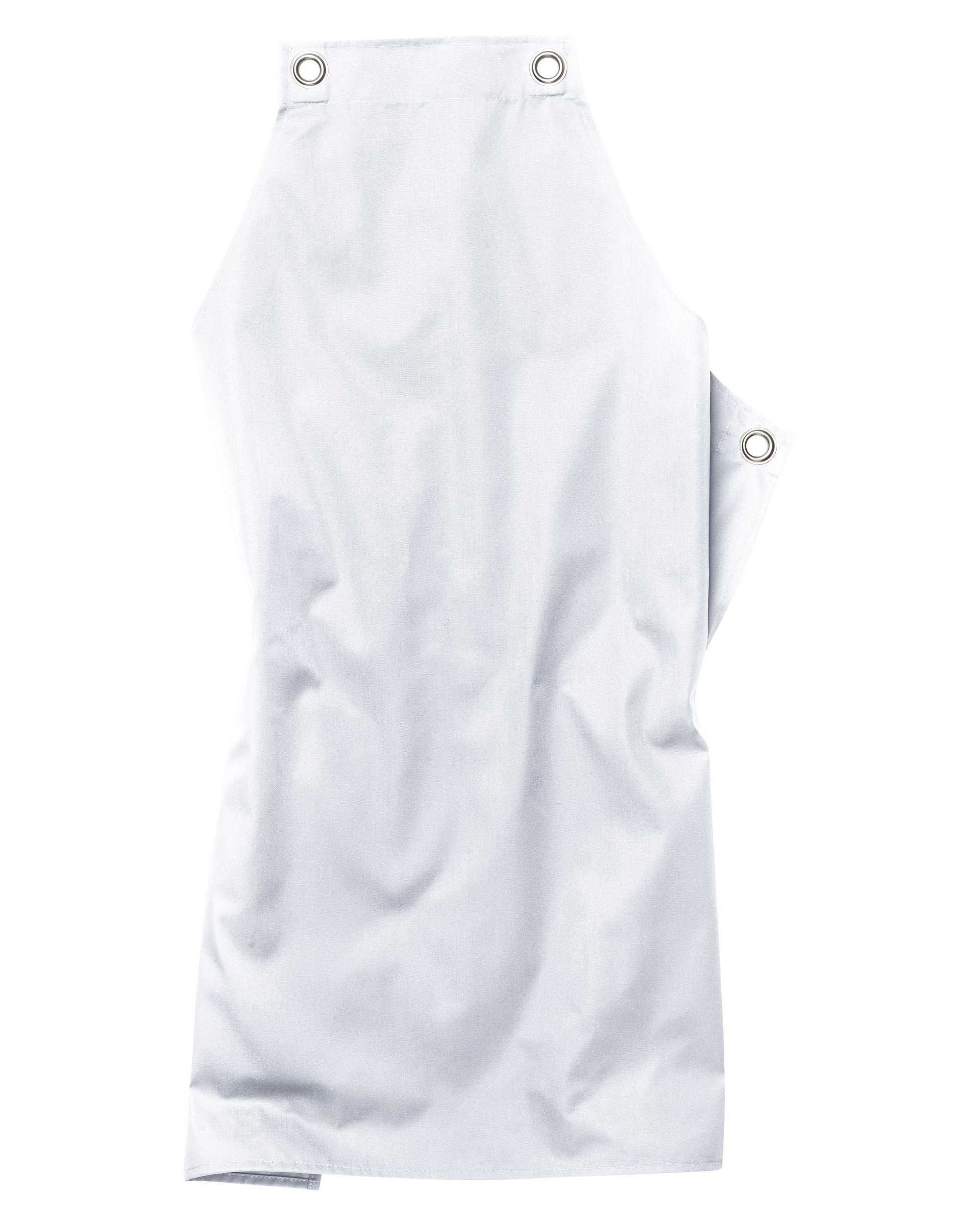 Delantal con ojales potenza x classic White