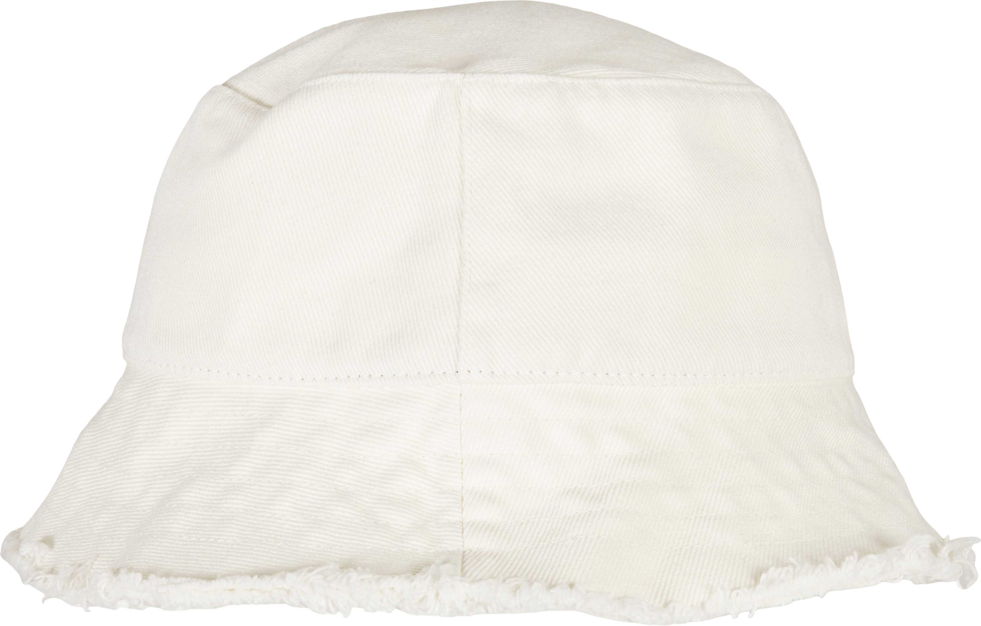 Sombrero bob con bordes sin rematar OFFWHITE