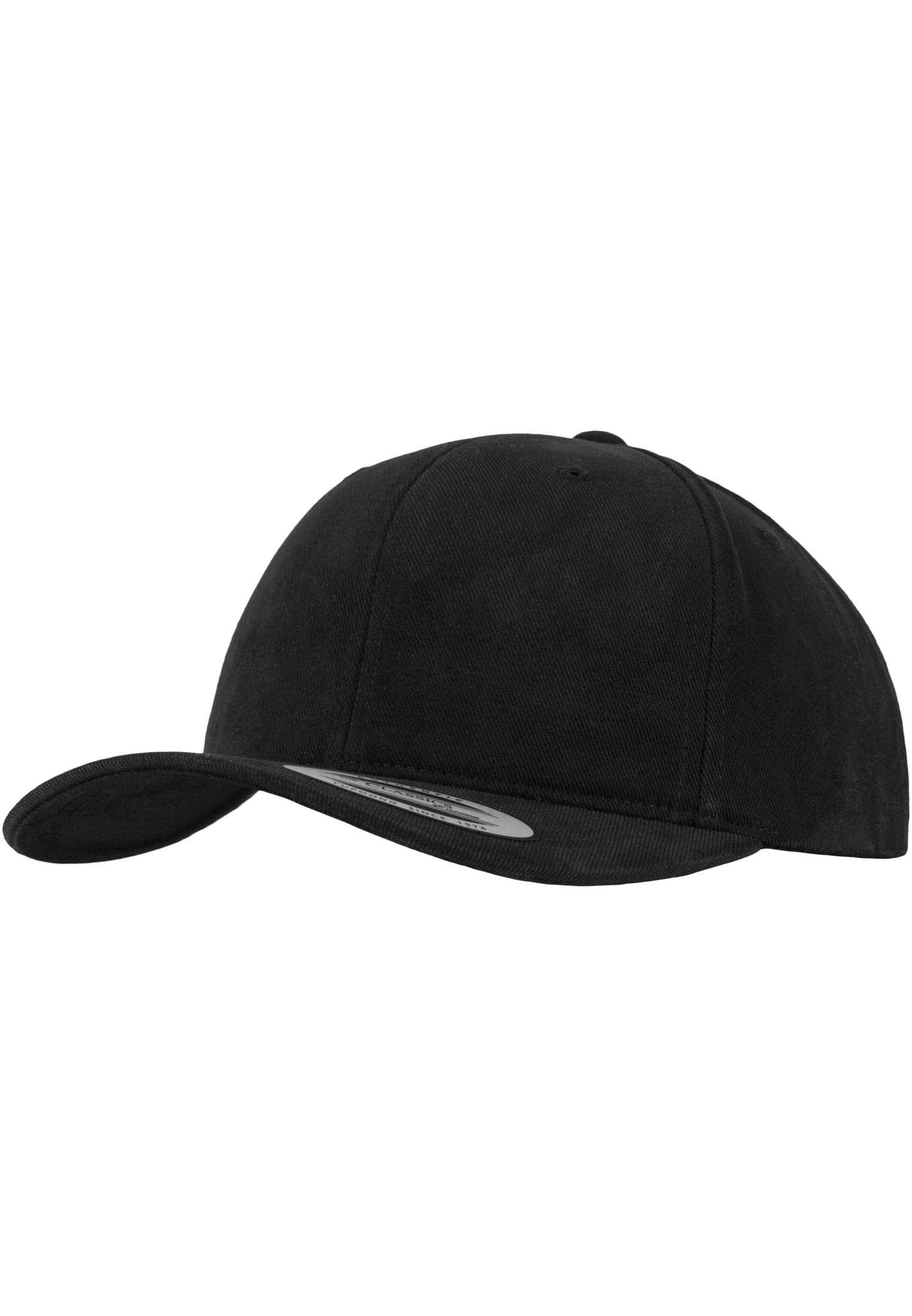 Gorra de sarga de algodón peinado<br/> BLACK