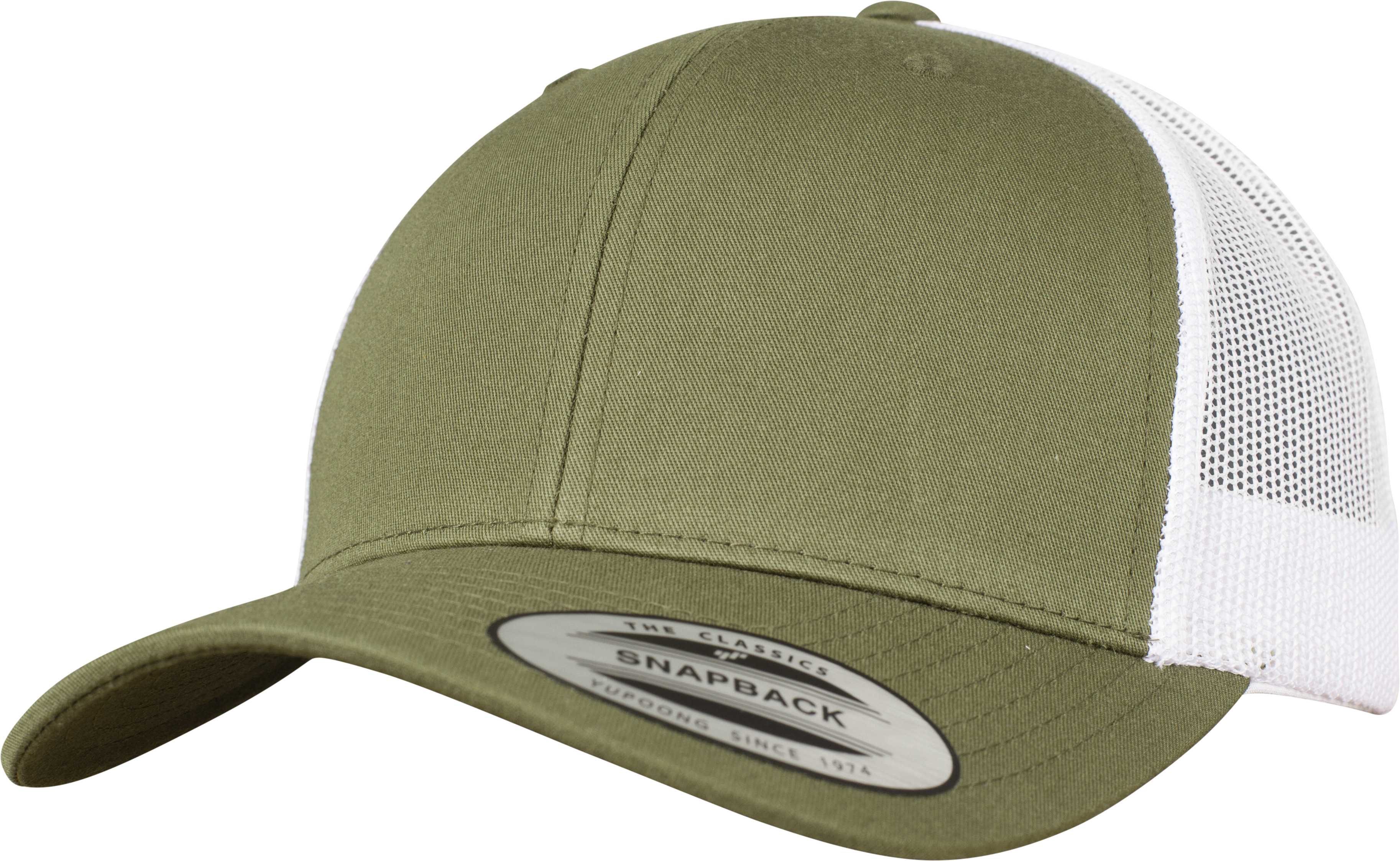 Gorra trucker retro bicolor<br/> Buck / White