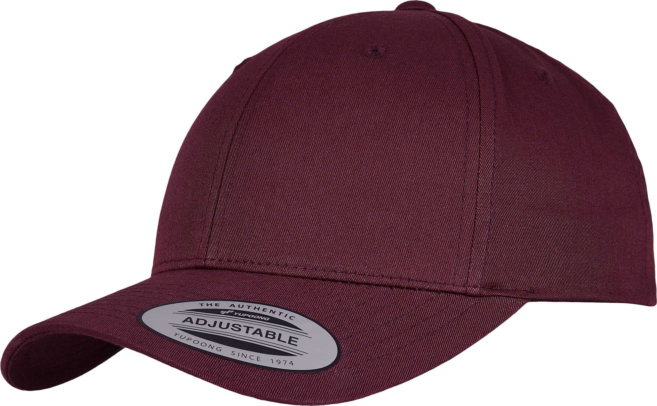 Gorra curva clásica Snapback MAROON