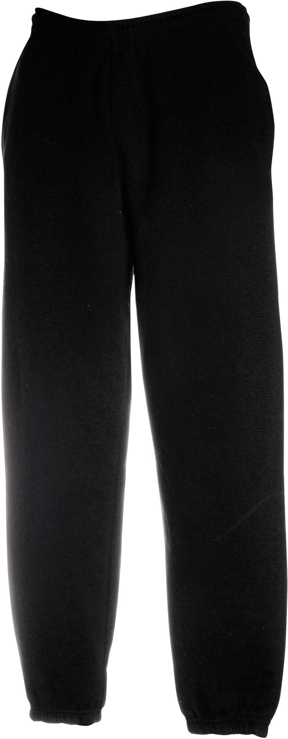 Pantalón de jogging - tobillos elásticos (64-026-0) Black