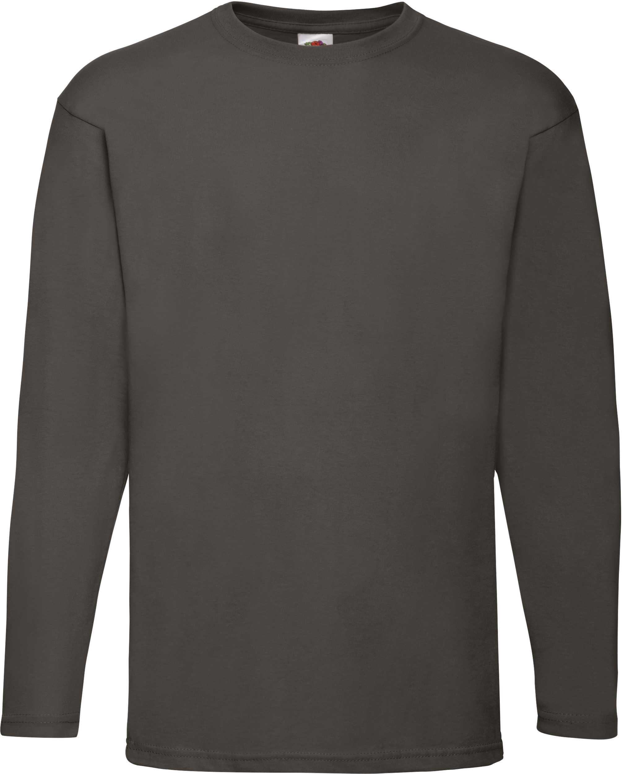 Camiseta Valueweight manga larga hombre (61-038-0) Black