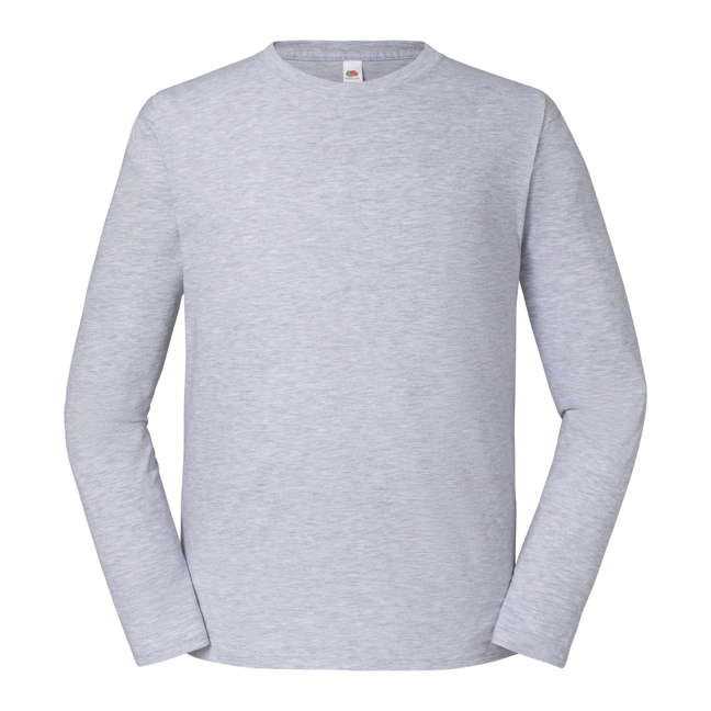 Camiseta de manga larga Iconic 195 Heather Grey