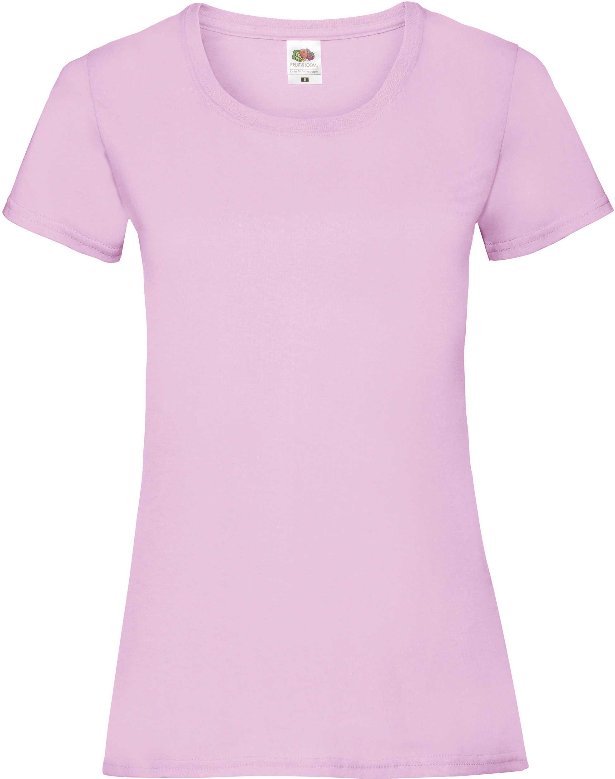 Camiseta Valueweight mujer (61-372-0) Light Pink