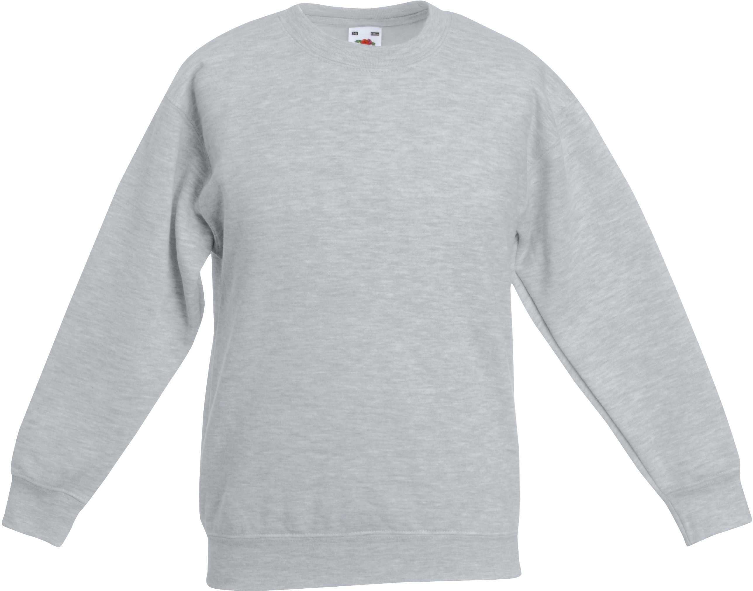 Sudadera Classic cuello redondo niños (62-041-0) Heather Grey