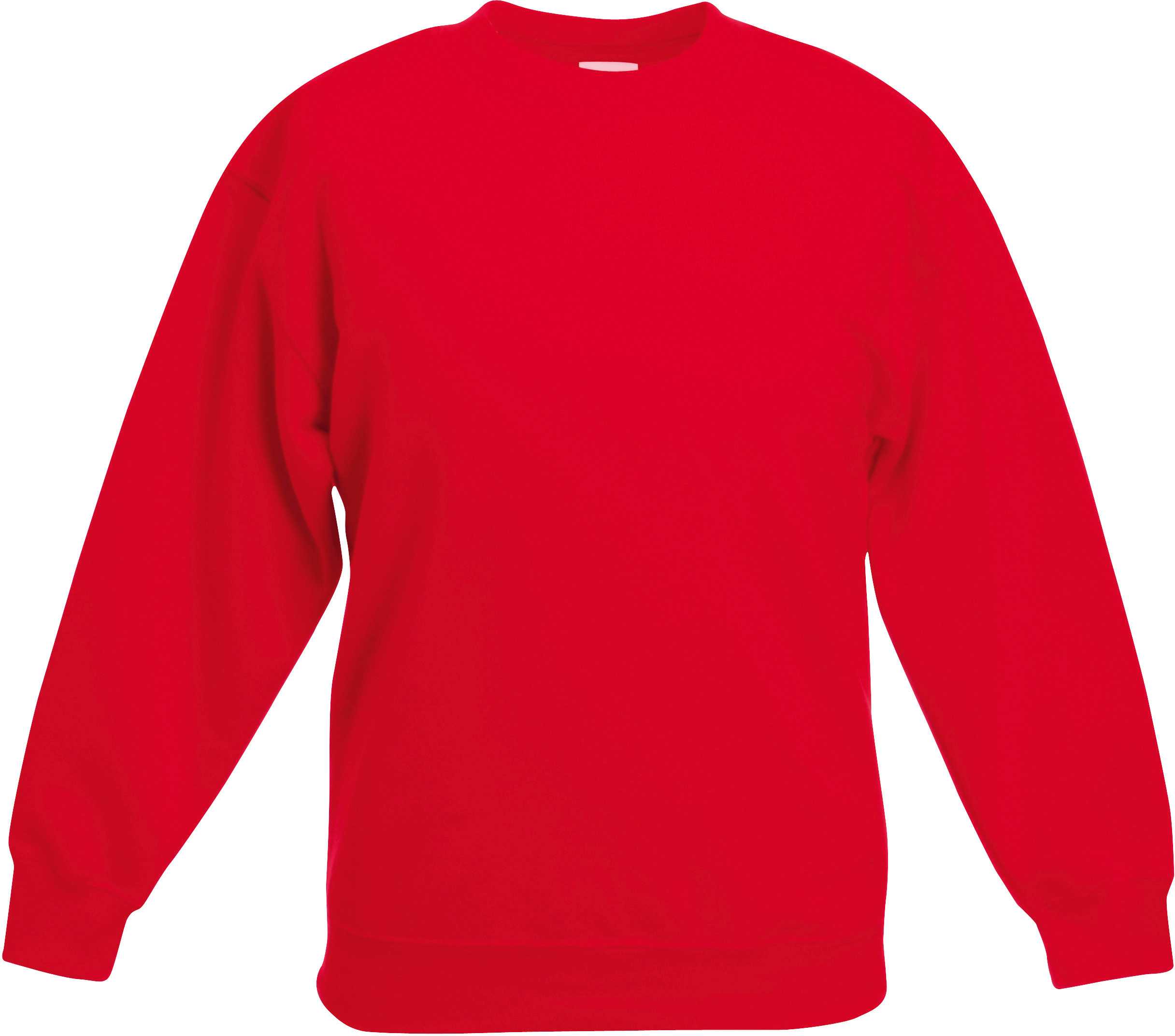 Sudadera Classic cuello redondo niños (62-041-0) Red
