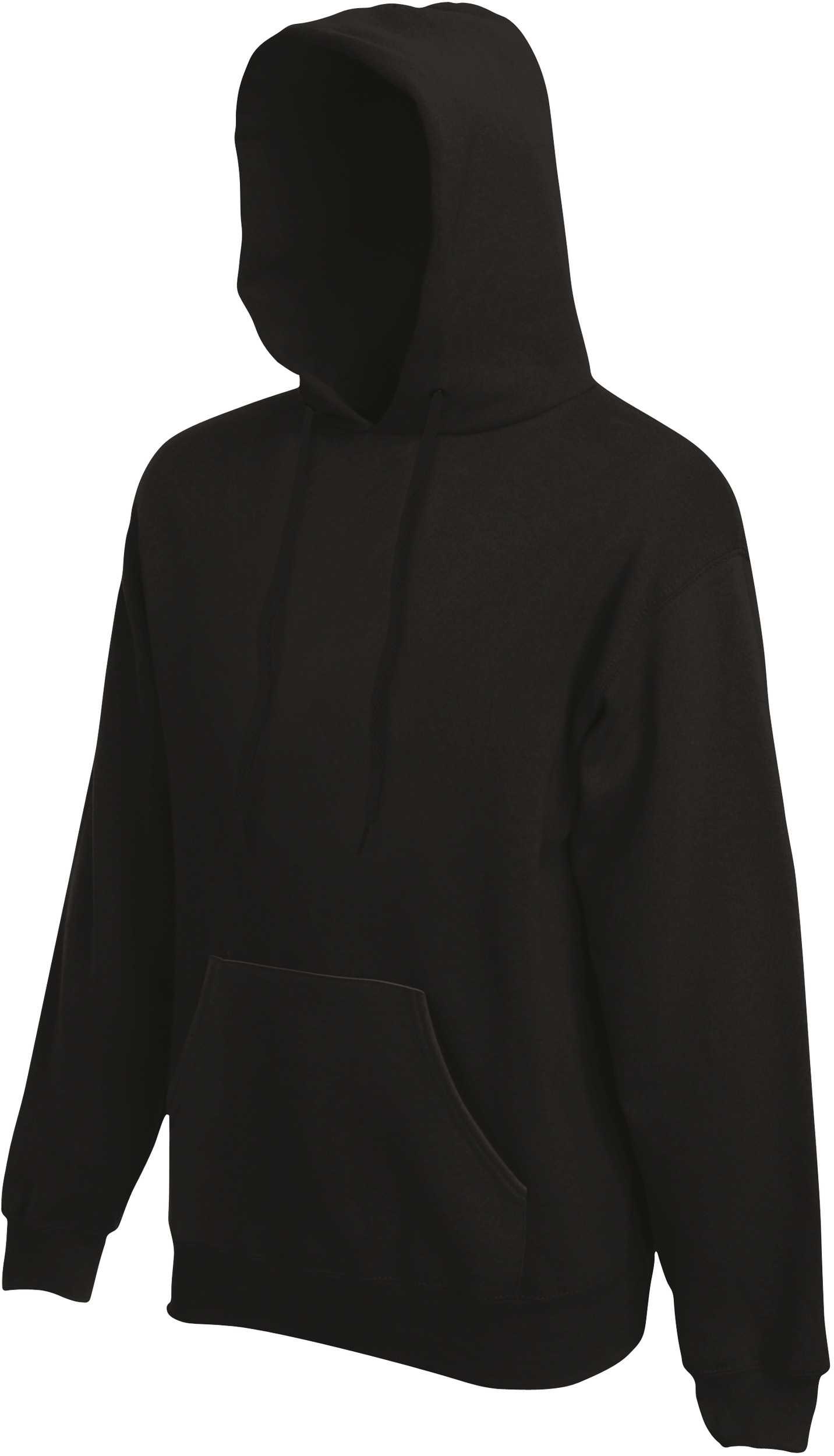 Sudadera Premium capucha Black