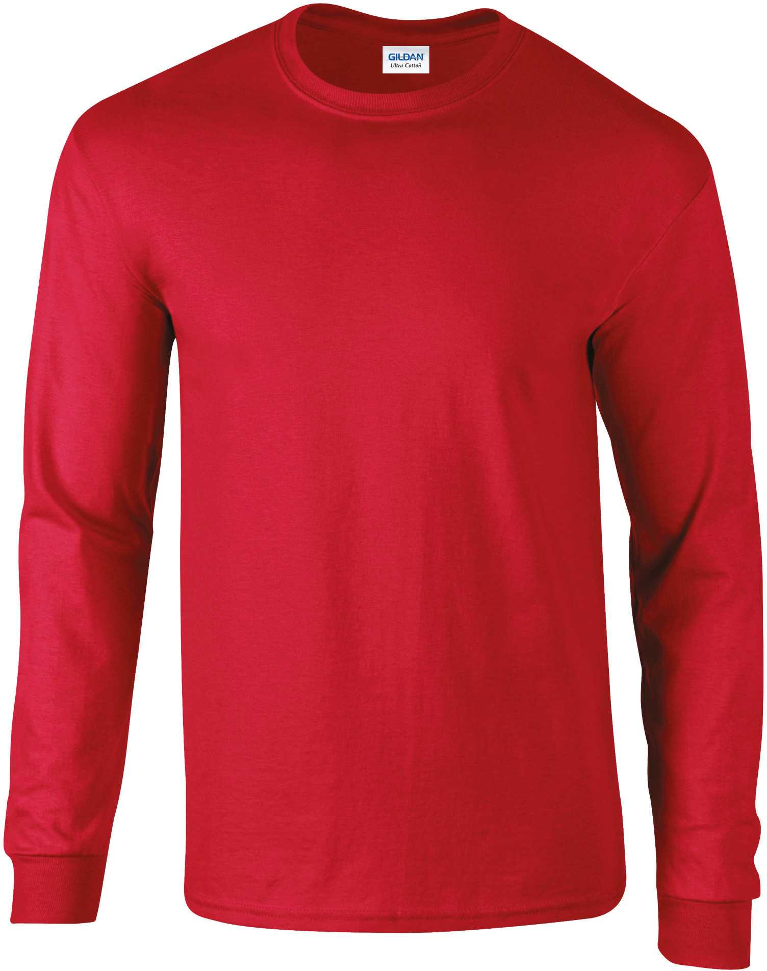Camiseta Ultra Cotton™ manga larga Red
