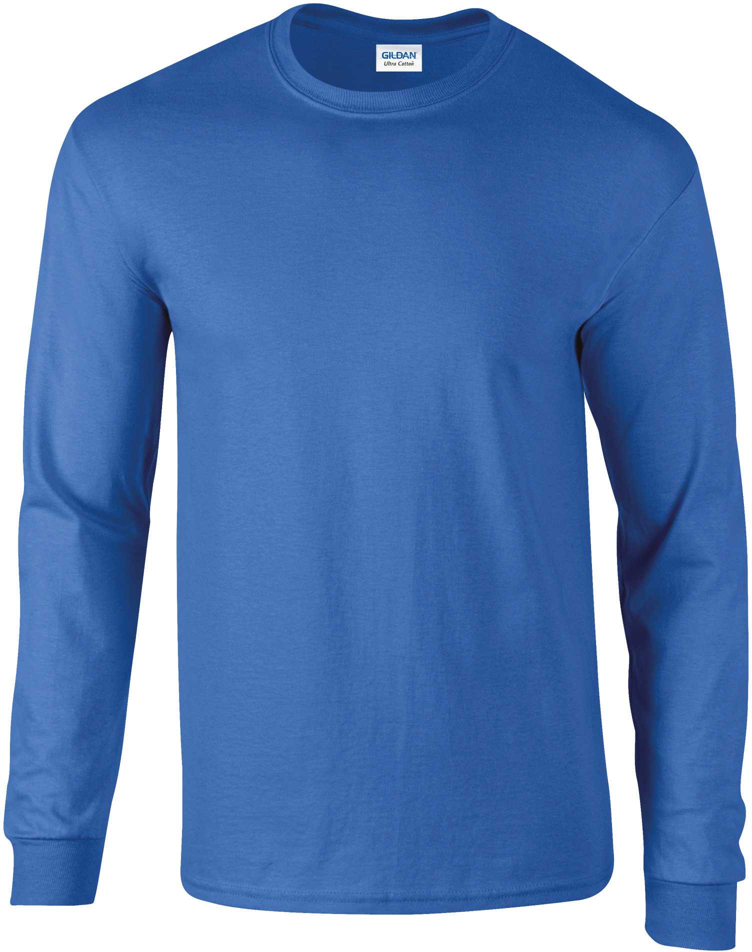 Camiseta Ultra Cotton™ manga larga Royal Blue