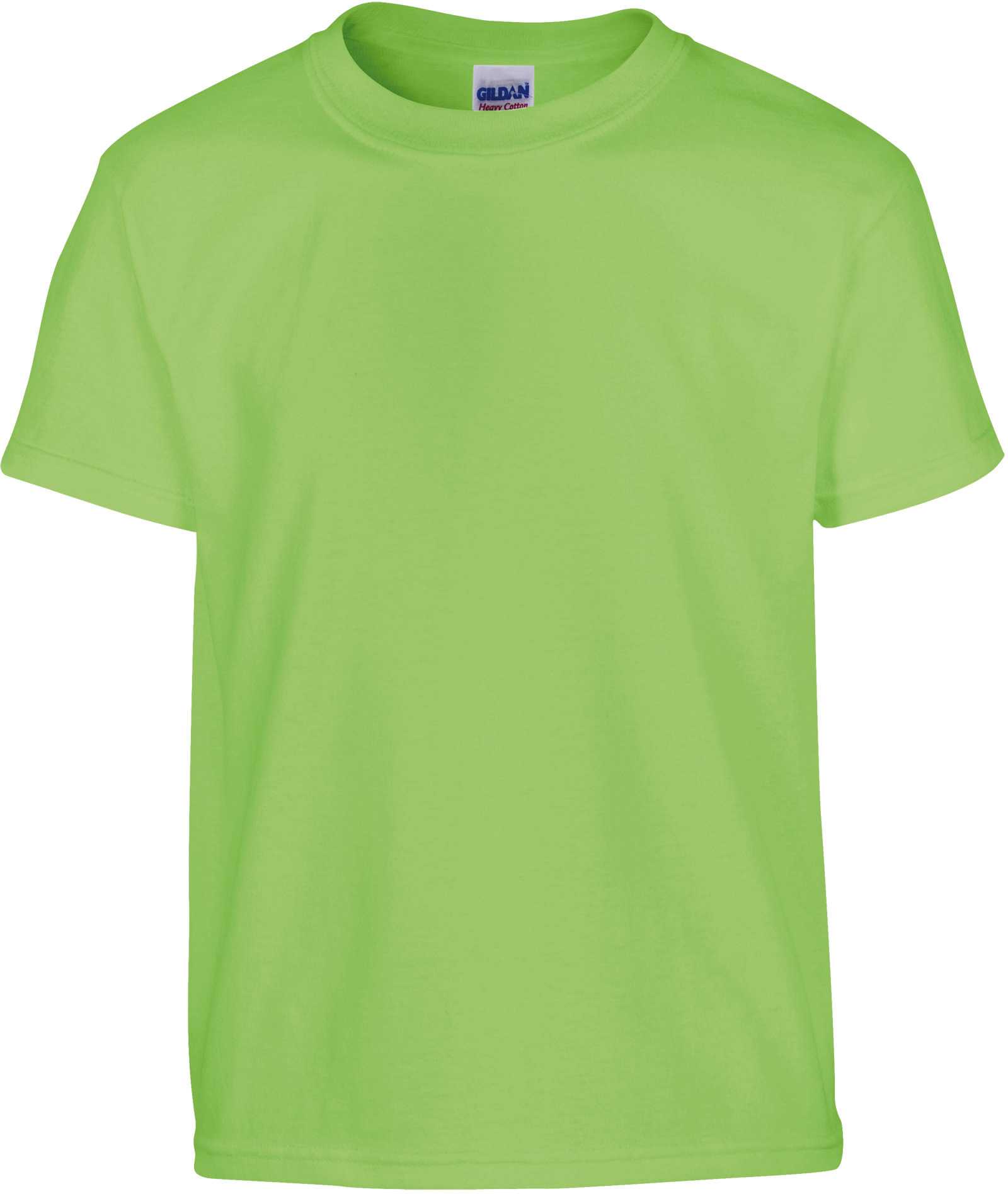 Camiseta Heavy niños Lime