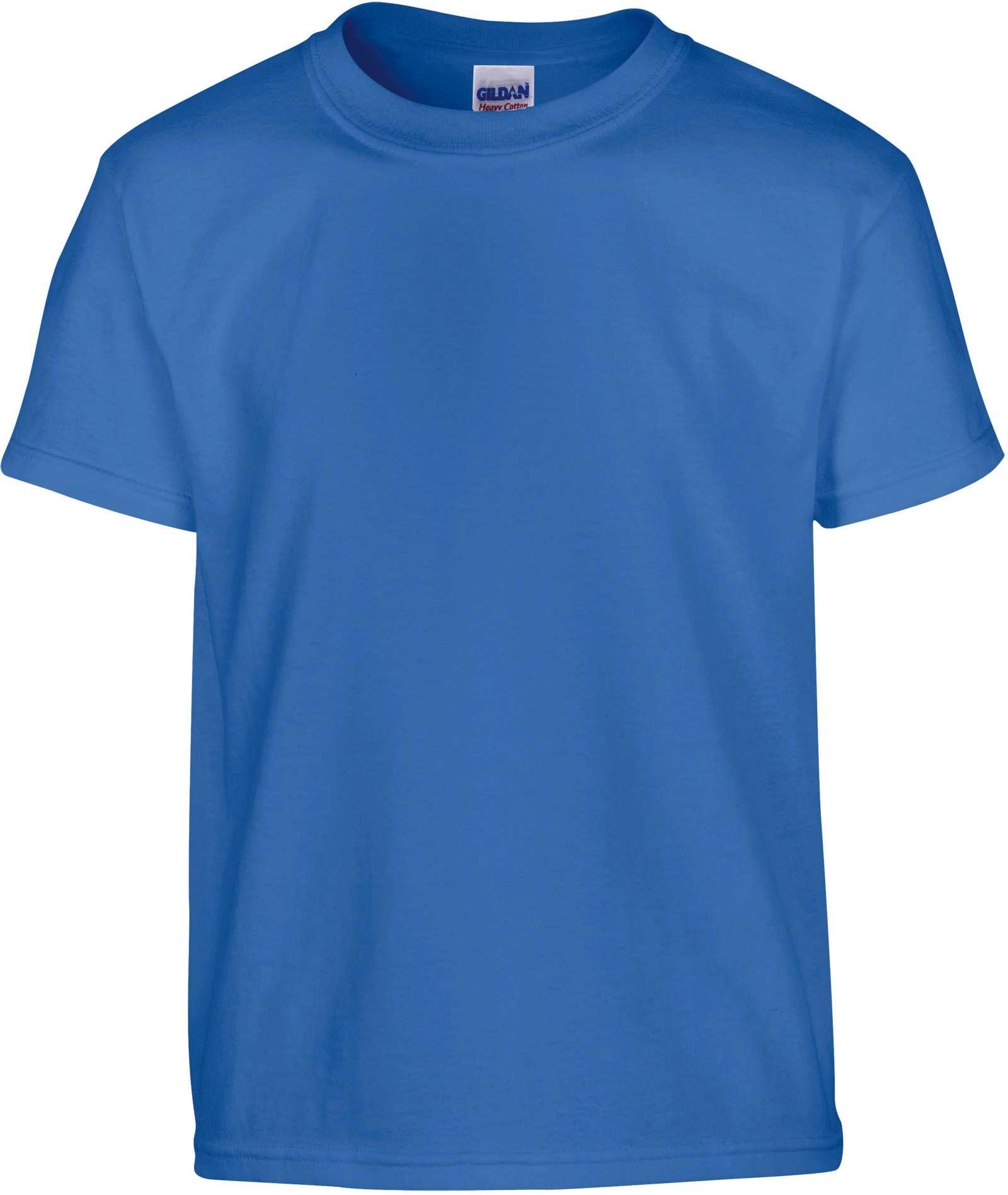 Camiseta Heavy niños Royal Blue