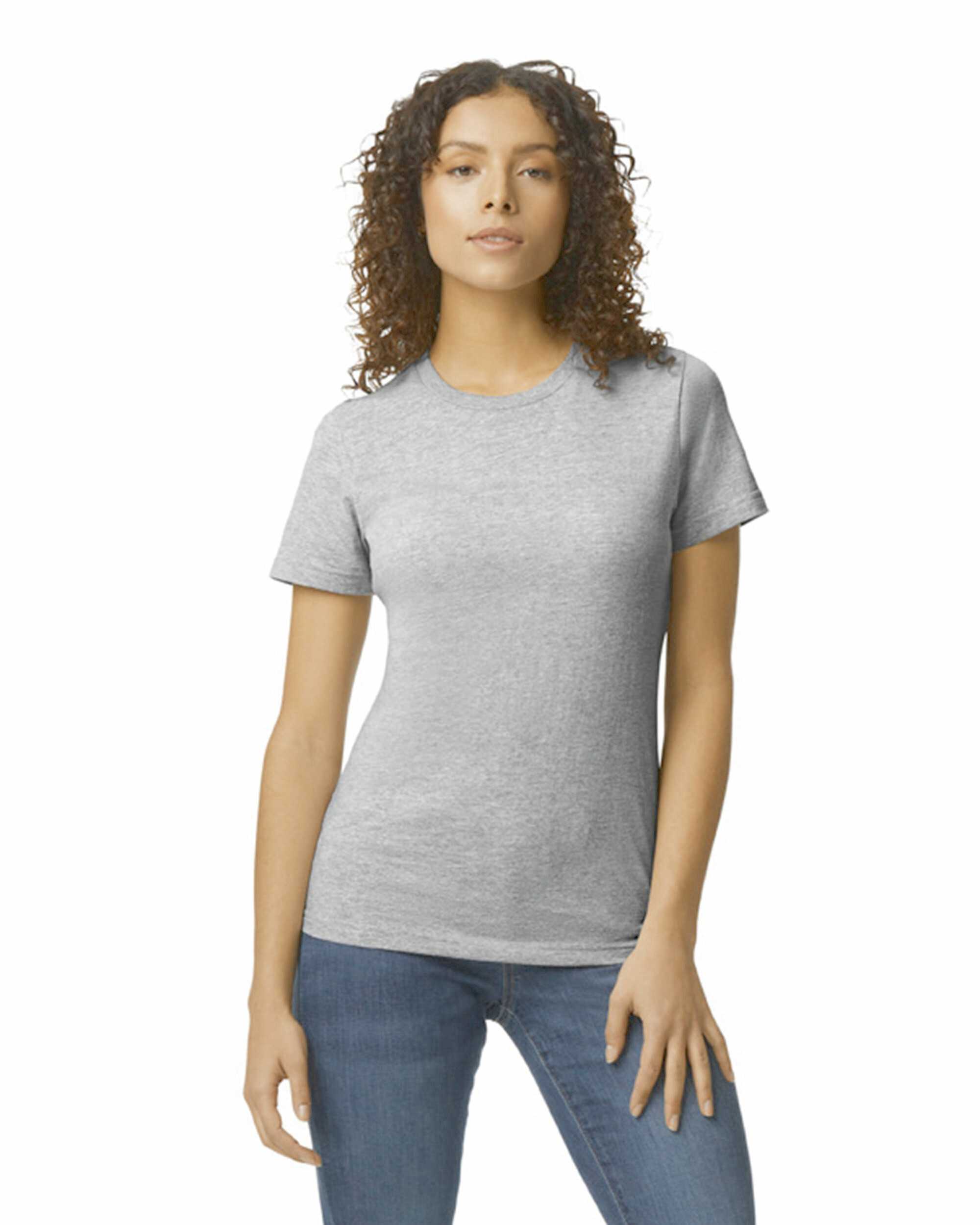 Camiseta softstyle midweight mujer RS Sport Grey
