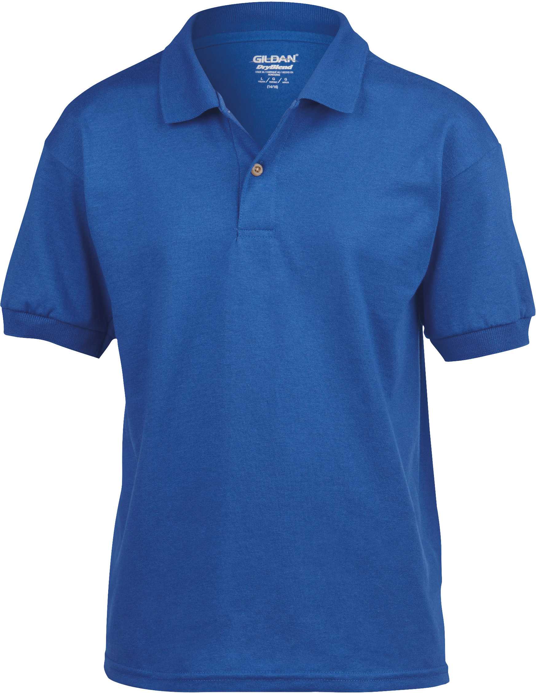 Polo jersey Dryblend niños Royal Blue